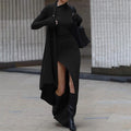 Autumn Hot Girl Knitted Long Sleeve Slim Fit Dress