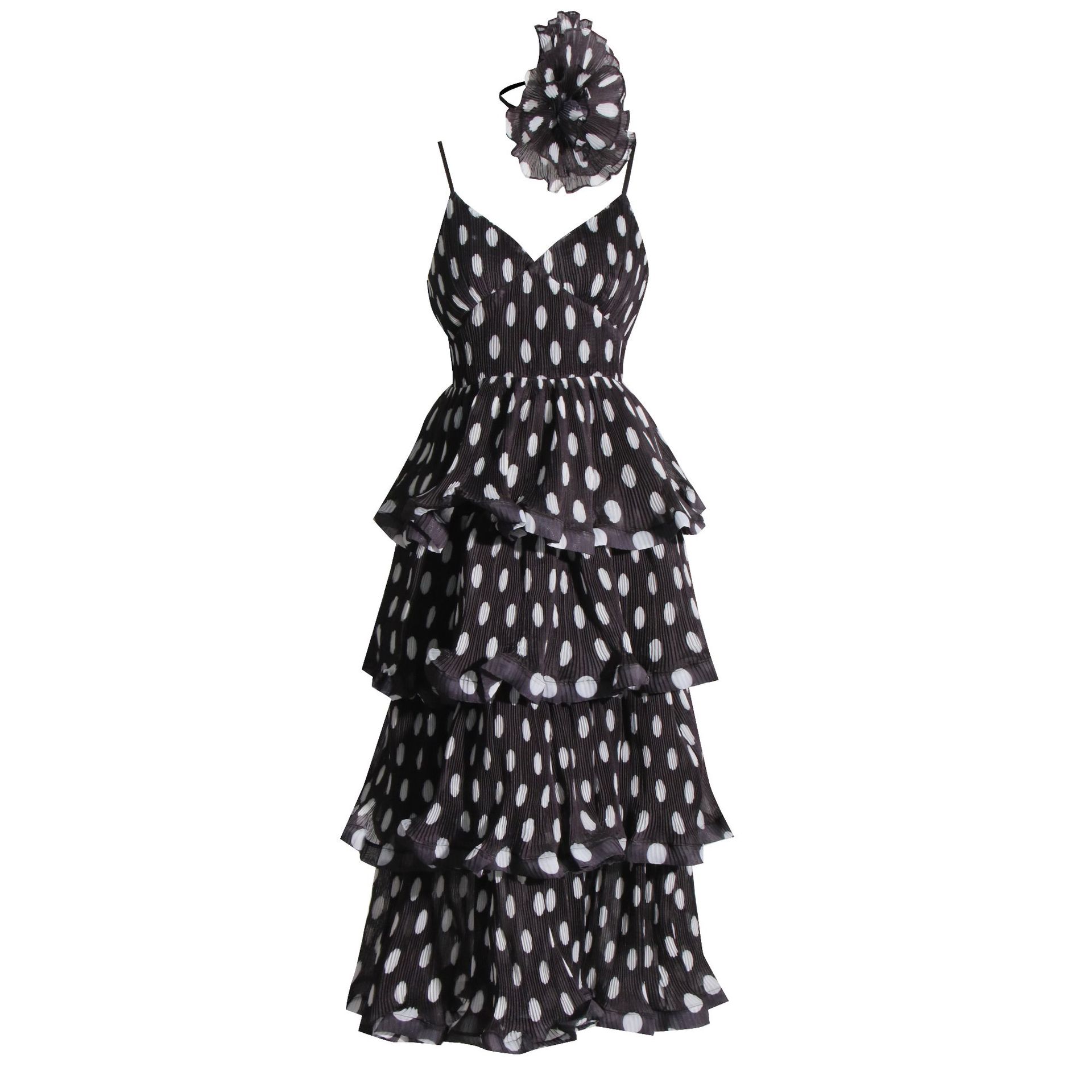 Sling Design Cake Layer Dress Female