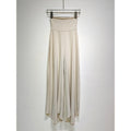 Bamboo Fiber Nude Feel Breathable High Waist Loose And Irregular Trousers Wide Leg Pants