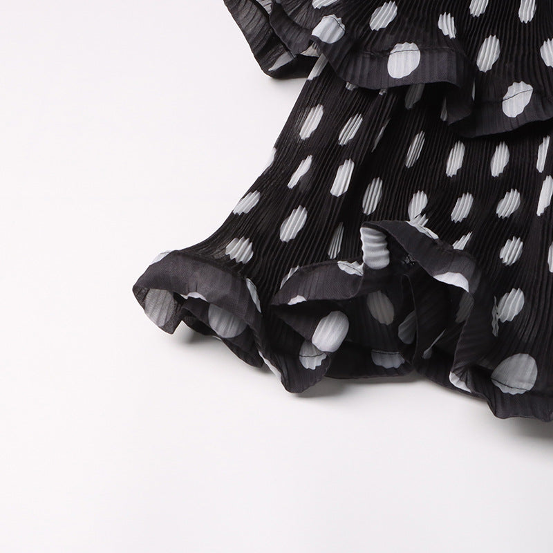 Sling Design Cake Layer Dress Female
