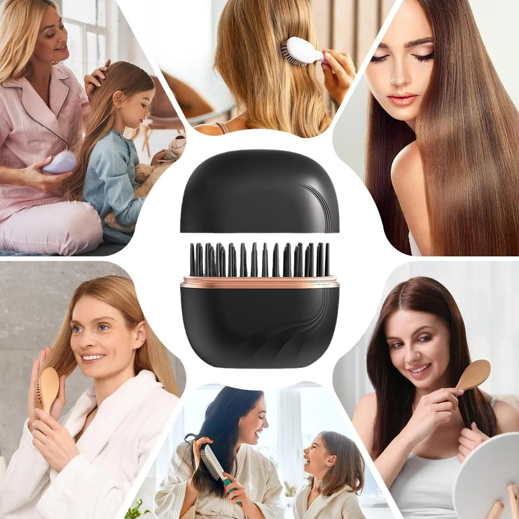 SmoothGo Portable Hair Straightener Brush