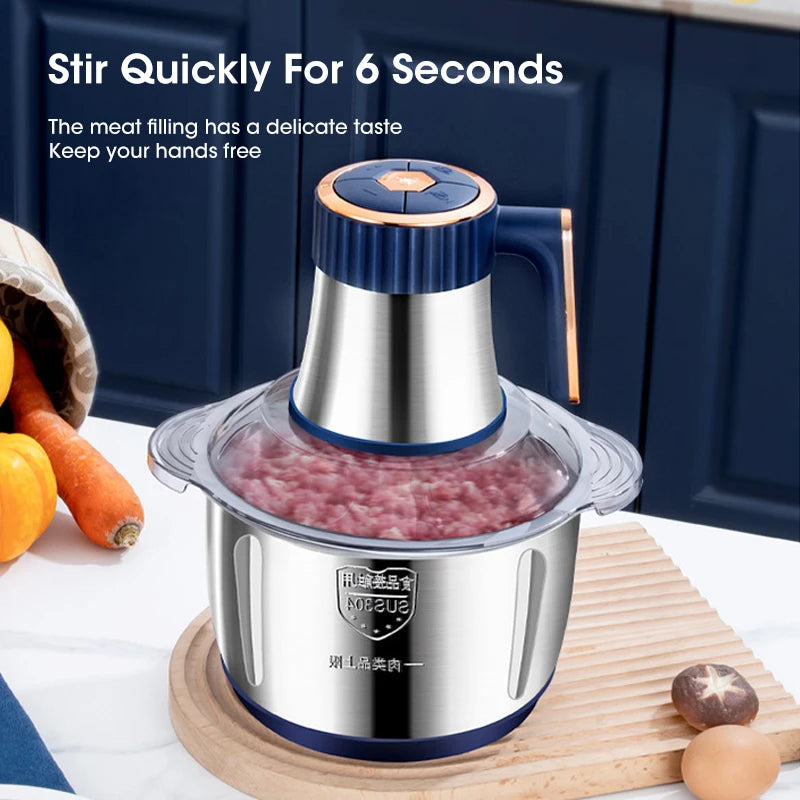 Electric meat grinder- Smart Chef Pro 5L Multi-Function Food Processor