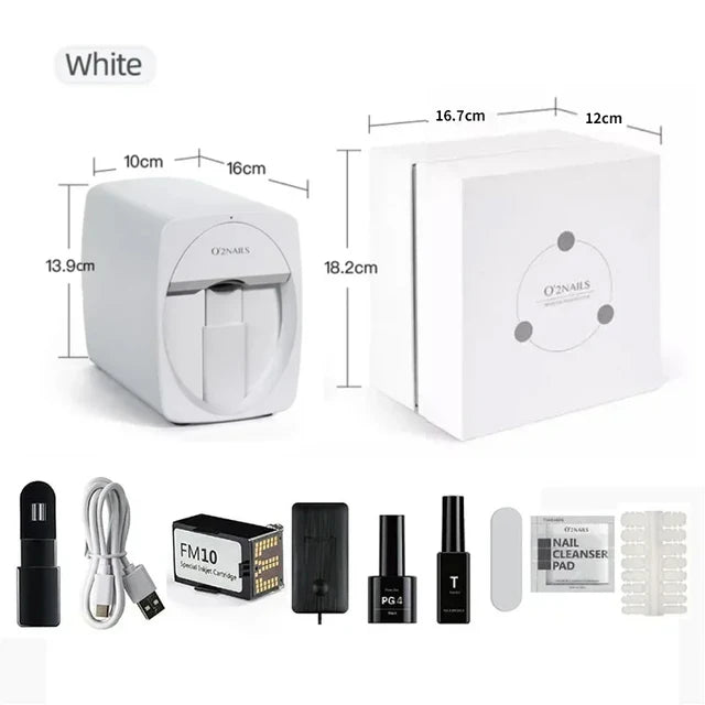 Smart Professional Mobile Nail Printer Machine For Beatuy Salon Or Home Use