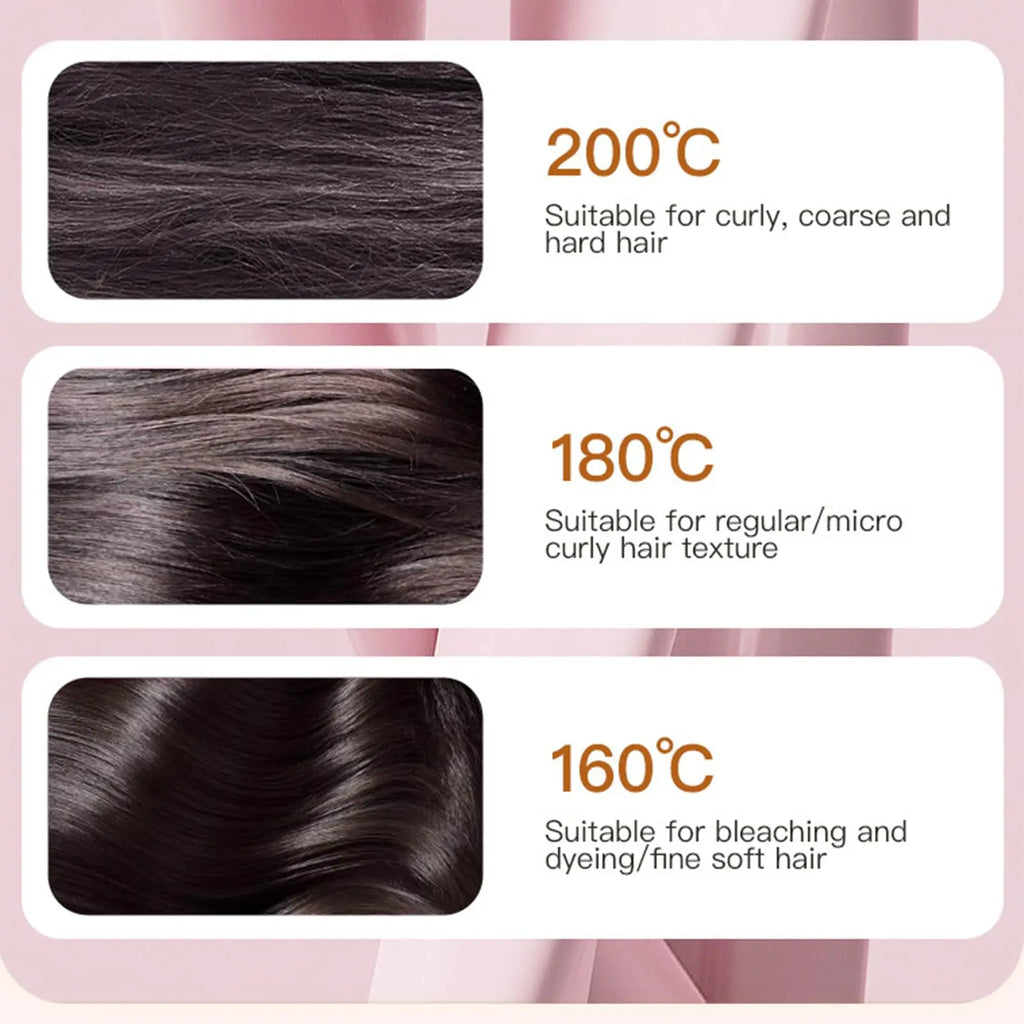 SmoothGo Portable Hair Straightener Brush