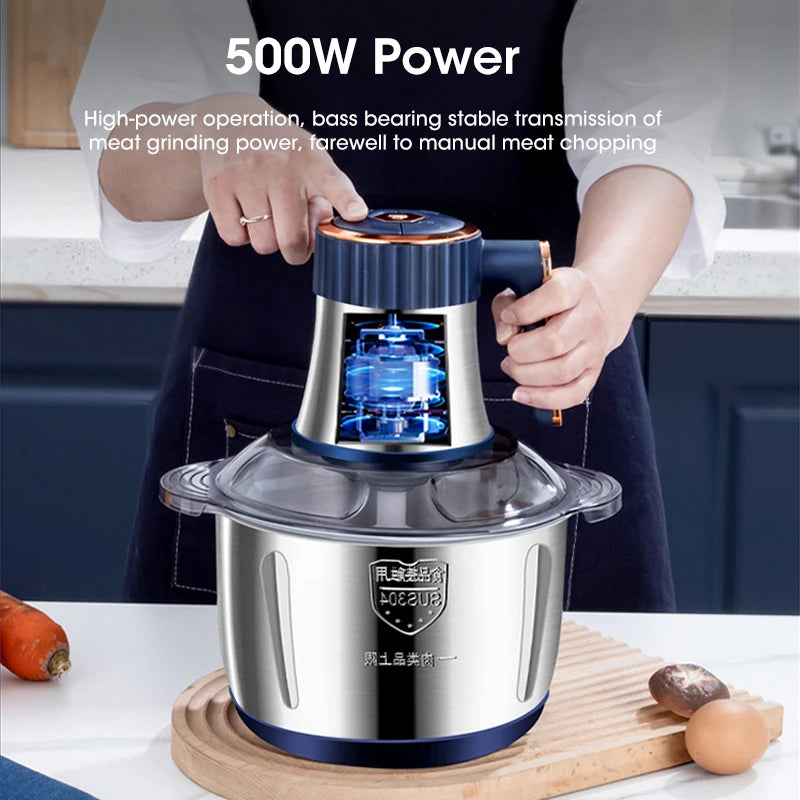 Electric meat grinder- Smart Chef Pro 5L Multi-Function Food Processor