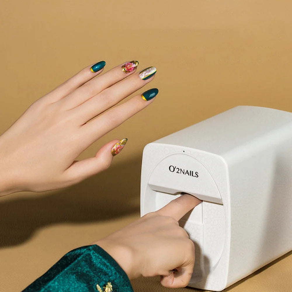 Smart Professional Mobile Nail Printer Machine For Beatuy Salon Or Home Use